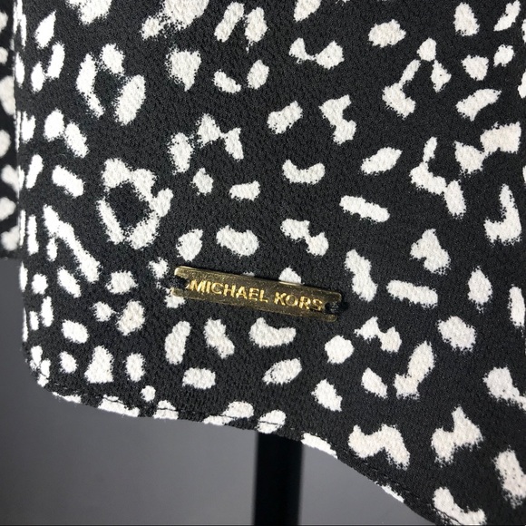 Michael Kors Black and White Long Sleeve Top M - Picture 5 of 5